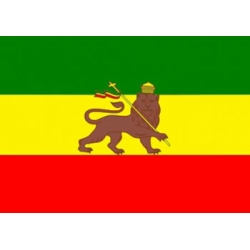 Флаг эфиопа Боба Марли